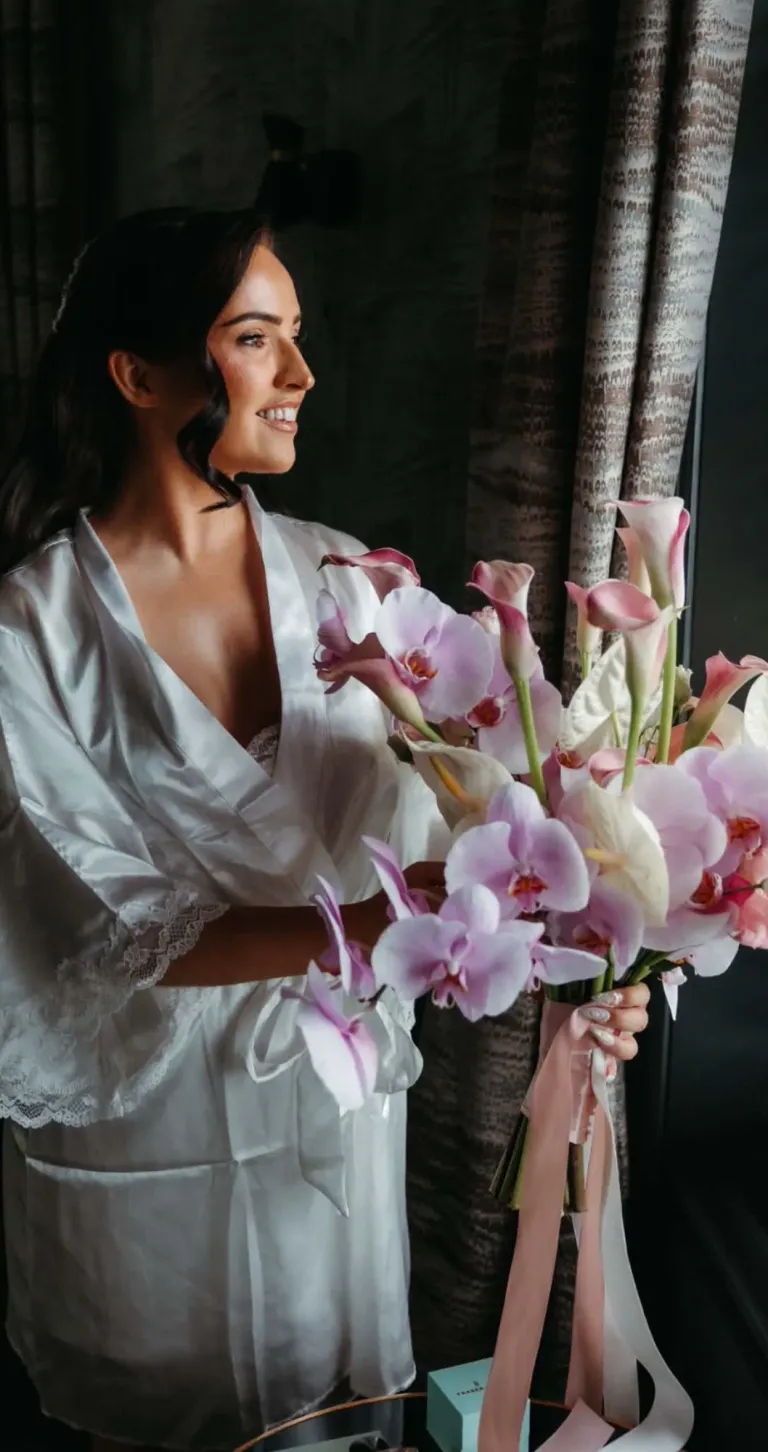 Bridal - Orchid & Calla Lily Bouquet